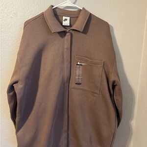 Nike Brown Jacket Long Sleeve